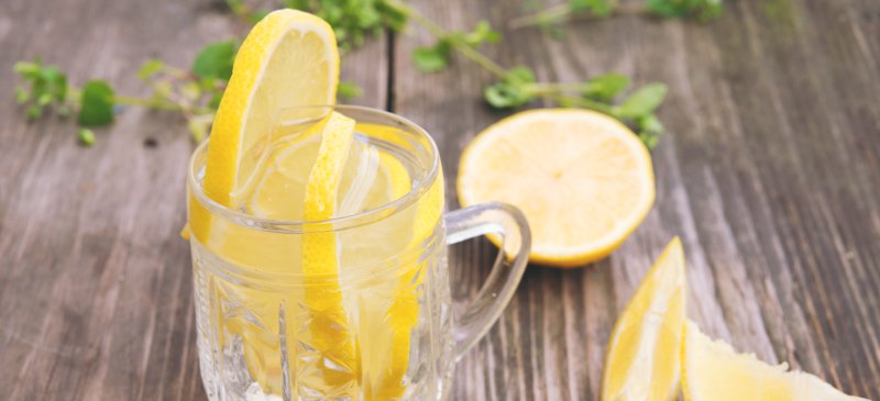 lemon water